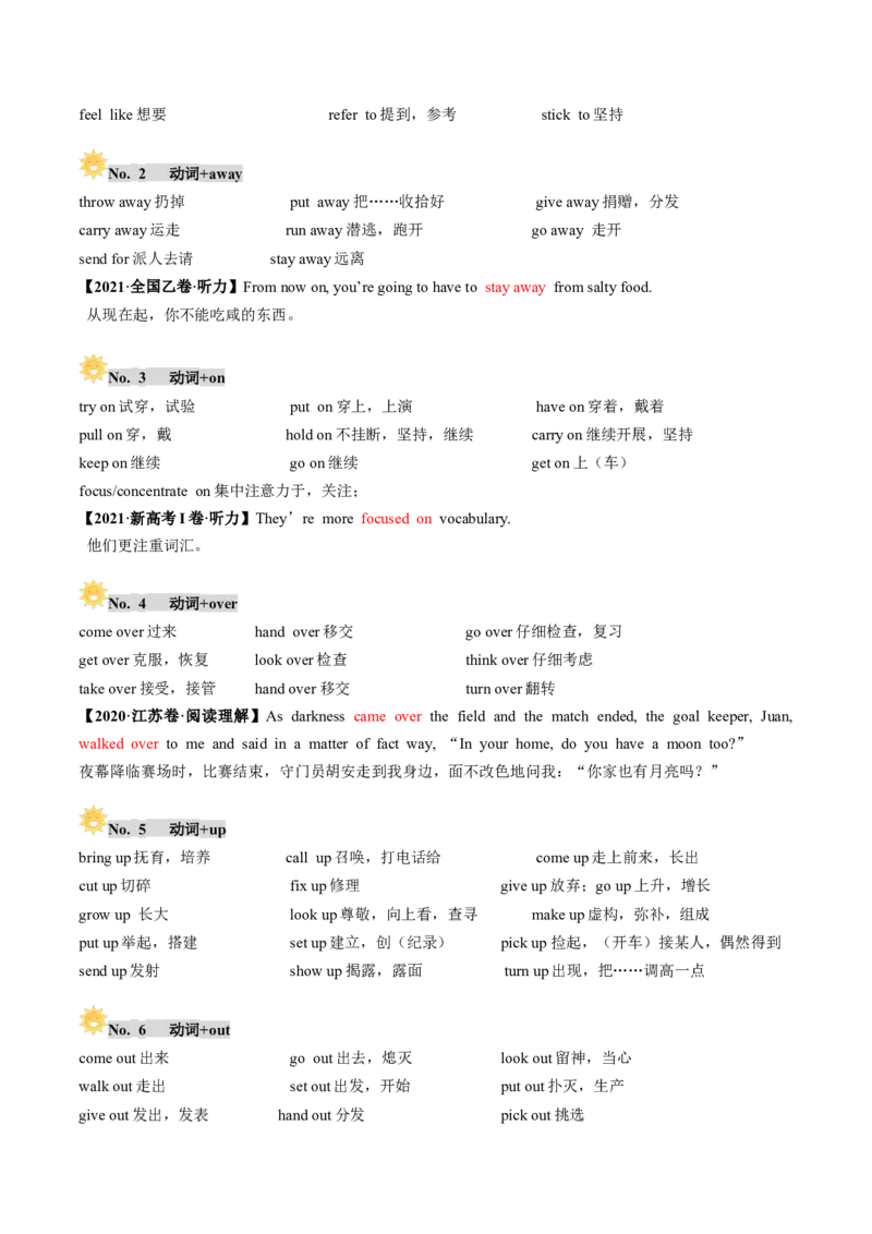 第05讲动词和动词短语（讲义）（原卷版）_03高考英语_新高考复习资料_2025年新高考复习_2025年高考英语一轮复习讲练测（新教材新高考，含2024年高考真题）_语法