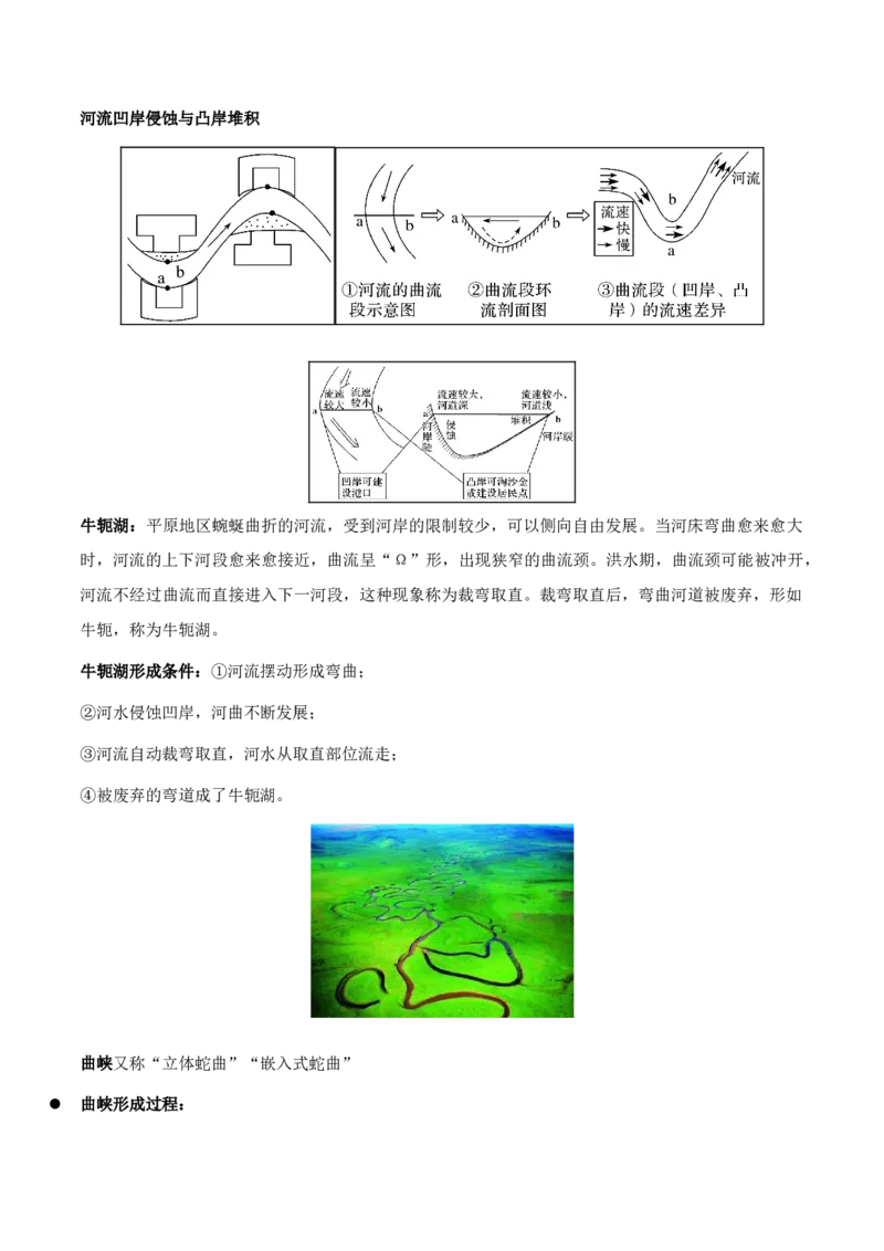 重难点06地表形态的塑造与地貌（原卷版）_2025年新高考资料_二轮复习_2025年高三地理高考二轮复习专项提升（新高考通用）3405802_重点&middot;难点&middot;热点专练（分地区）_天津专用