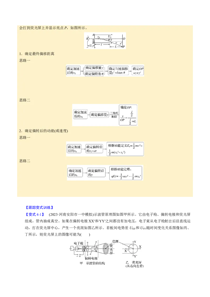 第17讲静电场四大题型（举一反三）（原卷版）_03高考英语_2025年新高考资料_二轮复习_01高考语文等多个文件_备战2025年高考物理举一反三系列（新高考通用）