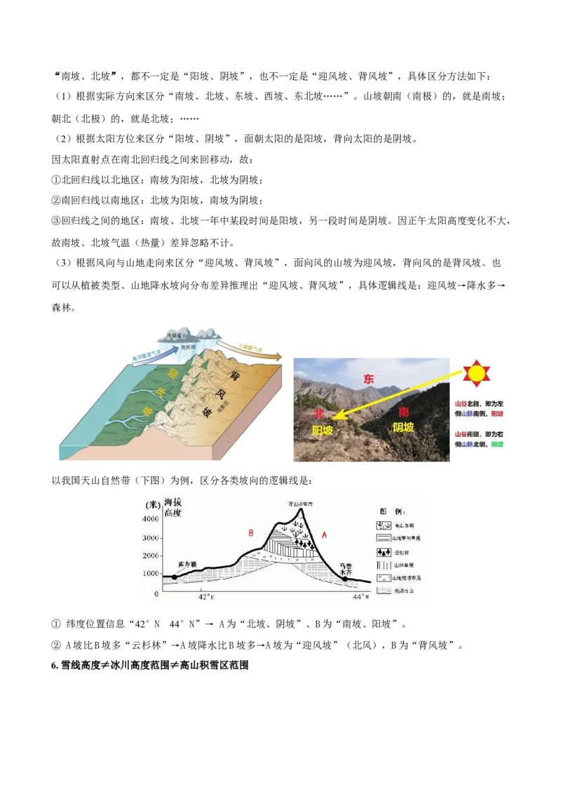 重难点专题09自然环境的整体性与地域差异性（原卷版）_2025年新高考资料_二轮复习_01高考语文等多个文件_2025年高三地理高考二轮复习专项提升_重点&middot;难点&middot;热点专练（分地区）