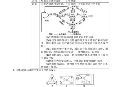 GKSW150_第26讲生态系统-备战2022年高考生物一轮复习精品讲义（人教版）(原卷版)_新高考复习资料_2022年新高考复习资料_备战2022新高考生物一轮复习精品讲义（人教版）
