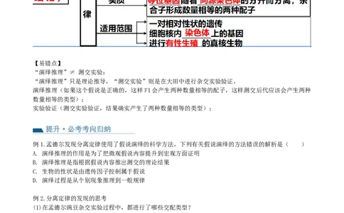 第16讲基因的分离定律（讲义）（学生版）_2024年新高考资料_1.2024一轮复习_2024年高考生物一轮复习讲练测（新教材新高考）