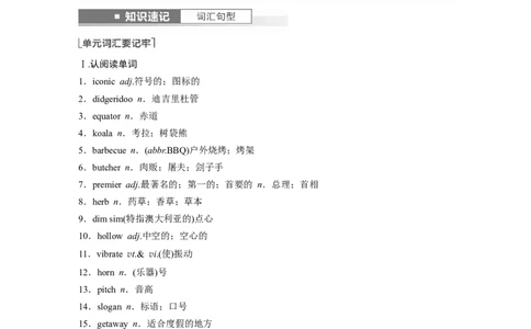 第1部分教材知识解读选择性必修第四册Unit2IconicAttractions_03高考英语_新高考复习资料_2023年新高考资料_一轮复习_2023年新高考大一轮复习讲义