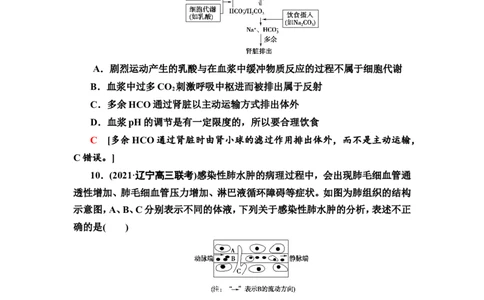 [13326510]备考2023生物课时分层作业24　人体的内环境与稳态(含解析）_新高考复习资料_2023年新高考复习资料_专项复习_备考2023新高考生物课时分层作业