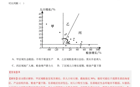 2024届新高考一轮复习专题15资源安全与国家安全第三十四讲资源安全与国家安全（解析版）_通用版（老高考）复习资料_2024年复习资料_专题训练