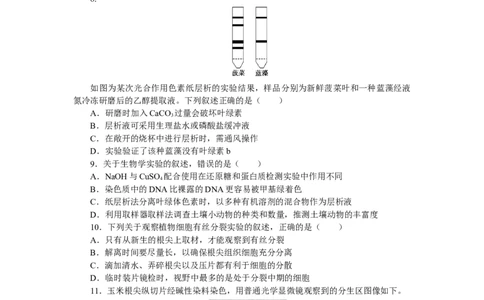 专练101　教材实验和实验设计、分析综合练_通用版（老高考）复习资料_2023年复习资料_专项复习_2023《微专题&middot;小练习》&middot;生物