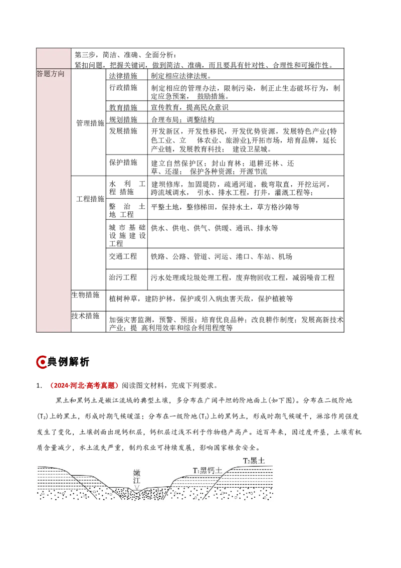 题型05综合题高分攻略（原卷版）_2025年新高考资料_二轮复习_01高考语文等多个文件_2025年高三地理高考二轮复习专项提升_重点&middot;难点&middot;热点专练（分地区）_新高考通用