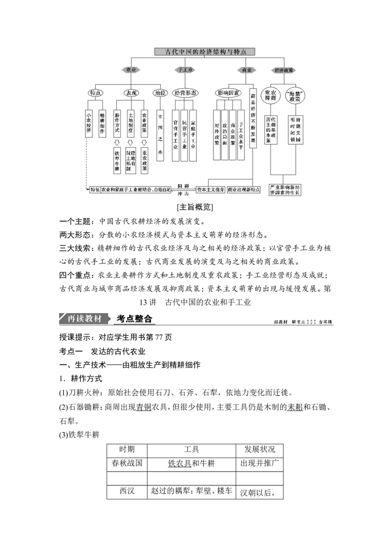 高考历史一轮复习学案讲解教师用书Word版_1129111045_通用版（老高考）复习资料_2023年复习资料_一轮+二轮_高考历史一轮复习资料包