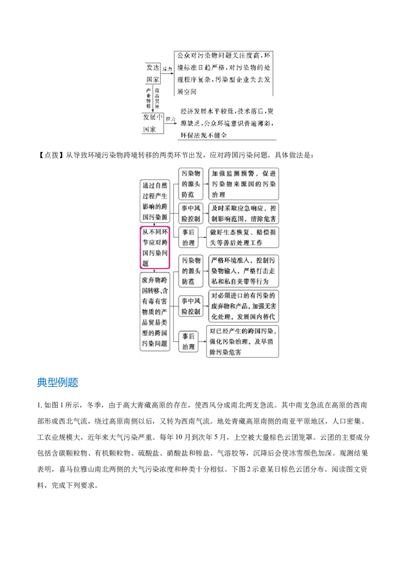 重难点专题16环境问题防治与国家安全（原卷版）_2025年新高考资料_二轮复习_2025年高三地理高考二轮复习专项提升（新高考通用）3405802_重点&middot;难点&middot;热点专练（分地区）_上海专用