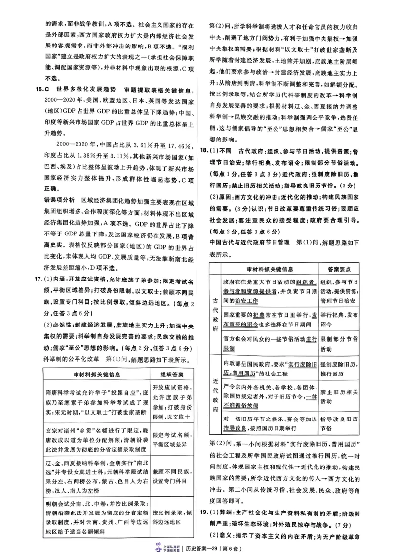 2026语文金考卷特快专递第6期《一模精选卷》试题册_第六期语数英_2026语文金考卷特快专递第6期《一模精选卷》