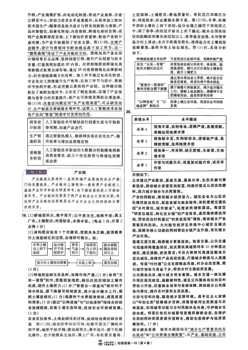 地理6维解析册_第六期史地政_9-地理金考卷特快专递第6期《一模精选卷》