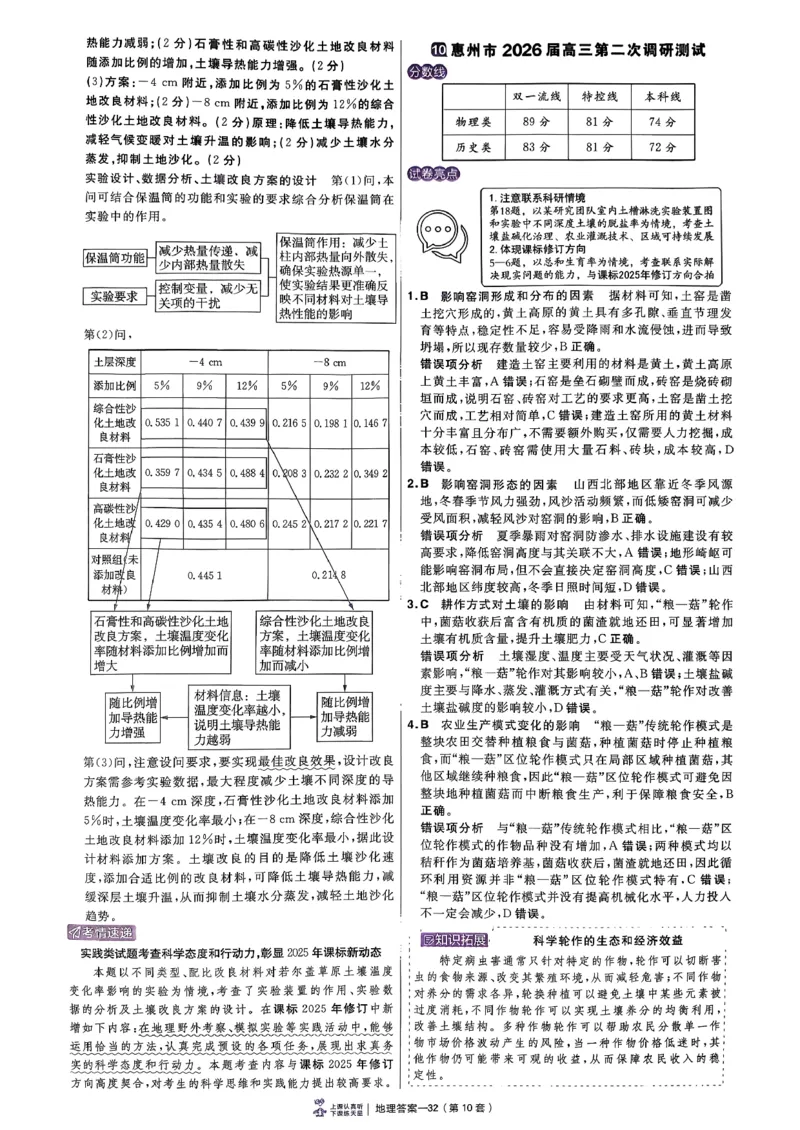 地理6维解析册_第六期史地政_9-地理金考卷特快专递第6期《一模精选卷》
