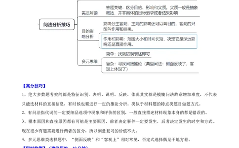 重难点18常见选择题问法解读与技巧分析（解析版）_新高考复习资料_2024年新高考复习资料_专项复习资料_❤2024年高考历史热点&middot;重点&middot;难点专练（新高考专用）_教师版（含答案解析）