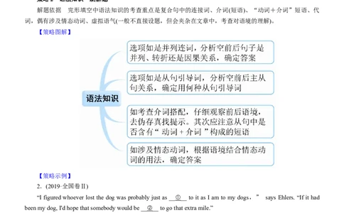 考向57巧解说明与议论类完形填空5策略(解析版)-备战2022年高考英语一轮复习考点微专题_03高考英语_新高考复习资料_2022年新高考资料_2022年新高考英语一轮复习