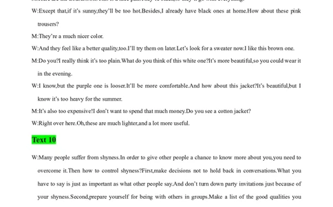 高考英语听力模拟训练06(答案和听力原文)_03高考英语_新高考复习资料_2023年新高考资料_二轮复习_2023届高考英语二轮复习：听力(音频+试题，有听力文字材料）