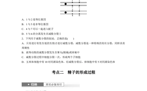 第4单元　第3课时　减数分裂和受精作用_2024年新高考资料_1.2024一轮复习_2024年高考生物一轮复习讲义（新人教版）_学生版在此文件夹_大一轮复习讲义_第四单元　细胞的生命历程