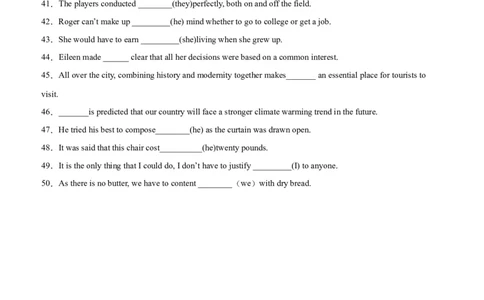 考点巩固卷08代词（原卷版）_03高考英语_新高考复习资料_2024年新高考资料_一轮复习资料_完2024年高考英语一轮复习考点通关卷（新高考）_考点巩固卷08代词