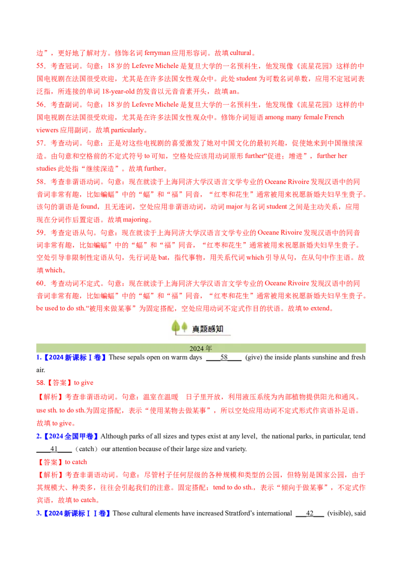 考点11动词不定式（核心考点精讲精练）-备战2025年高考英语一轮复习考点帮（新高考通用）（解析版）_03高考英语_2025年新高考资料_一轮复习_备战2025年高考英语一轮复习考点帮