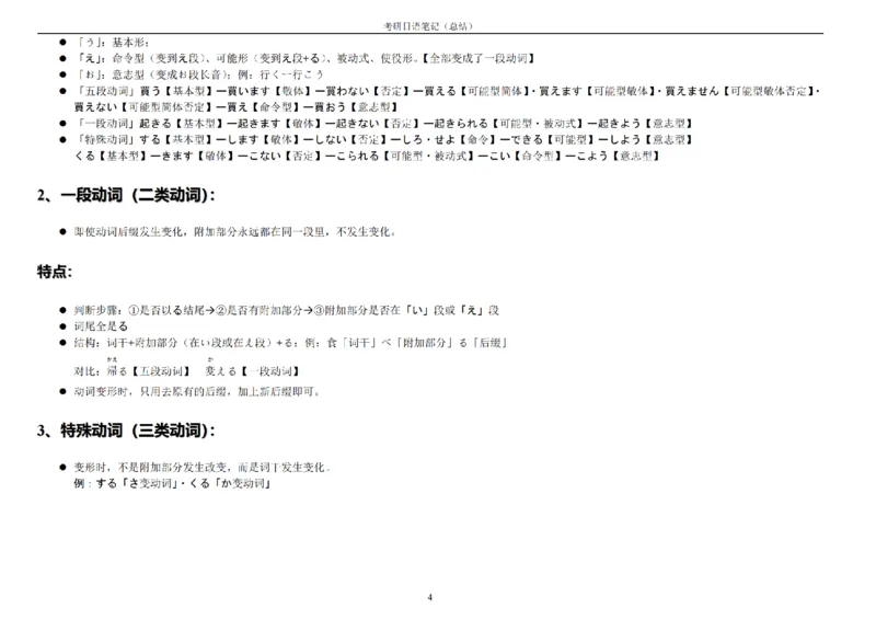 附带4：考研日语203最全笔记（OCR）P21_203考研（日语）历年真题资料_203日语-复习资料_06-203考研日语笔记
