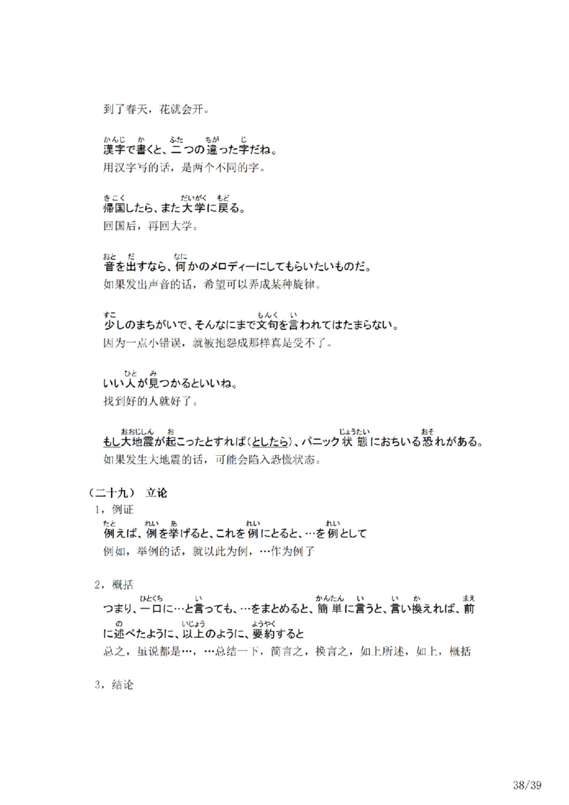 04-考研日语作文常用功能语法（OC）P39_203考研（日语）历年真题资料_203日语-复习资料_05-203考研日语作文