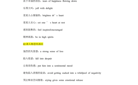 考点52-书面表达读后续写高级表达（重难题型）（解析版）-备战2023年高考英语一轮复习考点帮（全国通用）_03高考英语_通用版（老高考）复习资料_2023年复习资料_一轮复习