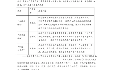解密20核心素养&mdash;&mdash;历史解释（分层训练）（解析版）_07高考历史_新高考复习资料_2023年新高考复习资料_高频考点解密2023年高考历史二轮复习讲义+分层训练