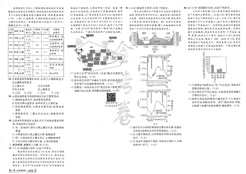 地理第6期一模精选卷_第六期史地政_9-地理金考卷特快专递第6期《一模精选卷》