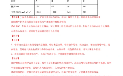 专题03细胞呼吸-2020年高考真题和模拟题生物分项汇编（教师版含解析）_新高考复习资料_2022年新高考复习资料_2022年一轮复习最新版_1.2022年高考生物一轮复习全国通用版