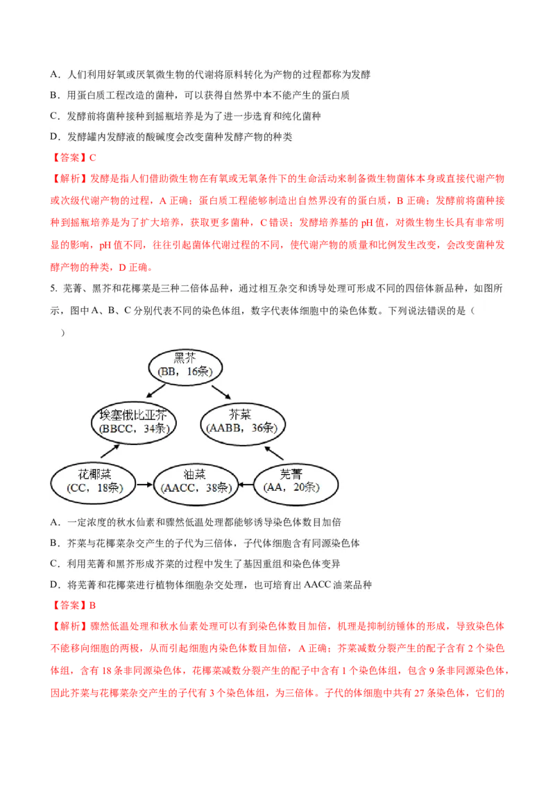 题型07实验设计类（生物技术与工程）（解析版）_2024年新高考资料_2.2024二轮复习_备战2024年高考生物实验专项突破3143686