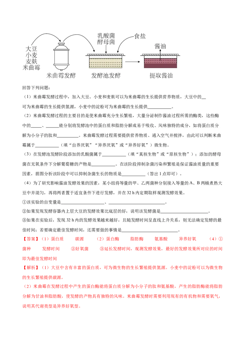 题型07实验设计类（生物技术与工程）（解析版）_2024年新高考资料_2.2024二轮复习_备战2024年高考生物实验专项突破3143686