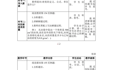 6.4密度的应用_初物_八年级上下册+九年级全一册物理_八年级物理上册_全套教学资源_课件教案2_教案_6.第六章质量与密度