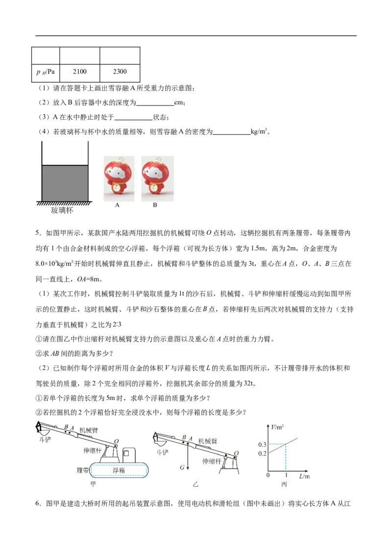 专题06综合（压轴题）（全国通用）原卷版_8、物理总复习_8.中考物理总复习_2024年中考复习资料_二轮复习资料_完2024年中考物理专题练习（全国通用）_难点练