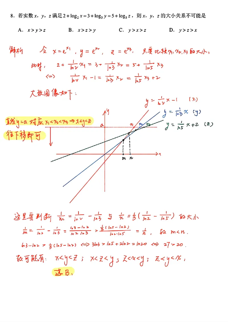2025全国I卷数学答案_历年全国高考真题_2025全国各省高考真题+答案_全国1卷_数学（考后更新）
