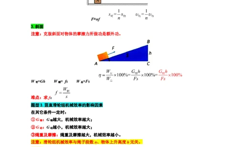 23.&ldquo;机械效率综合&rdquo;-2024年中考物理重难点突破与题型归类总复习_8、物理总复习_2024年中考复习资料_专项复习资料_2024年中考物理复习辅导系列_重难点突破及题型归类