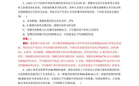 专题08伴性遗传和人类遗传病（测试卷）-2023年高考生物二轮复习讲练测（全国通用）（解析版）_通用版（老高考）复习资料_2023年复习资料_二轮复习