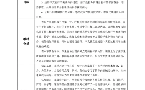 12.1杠杆（教学设计）（教学设计）-（人教版2024）_初物_八年级上下册+九年级全一册物理_八年级物理下册_教学设计（更新中）