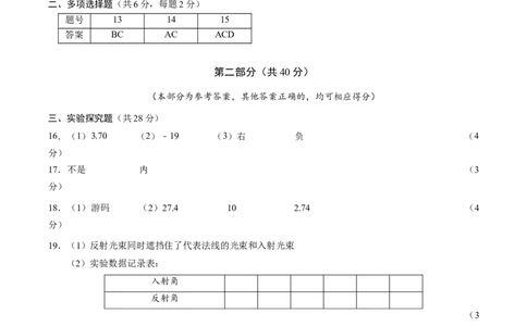2024年中考押题预测卷01（北京卷）-物理（参考答案）_8、物理总复习_2024中考模拟题物理_押题预测_2024年中考押题预测卷01（北京卷）-物理（含考试版、全解全析、参考答案、答题卡）