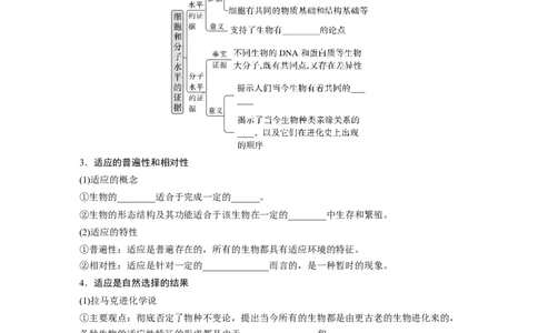 第7单元　第3课时　生物的进化_2024年新高考资料_1.2024一轮复习_2024年高考生物一轮复习讲义（新人教版）_学生版在此文件夹_大一轮复习讲义_第七单元　生物的变异和进化