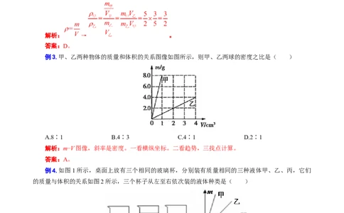 《密度常考题型归类》_8、物理总复习_2024年中考复习资料_专项复习资料_2024年中考物理复习辅导系列_❤更新专项复习