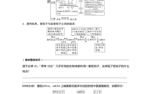 第6单元　第3课时　基因的概念与表达_2024年新高考资料_1.2024一轮复习_2024年高考生物一轮复习讲义（新人教版）_学生版在此文件夹_大一轮复习讲义_第六单元　遗传的物质基础