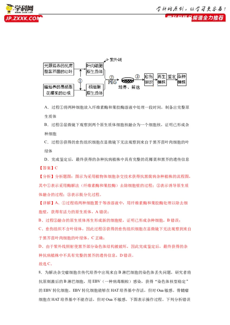 第十单元生物技术与工程（测试卷）（解析版）_2024年新高考资料_3.2024专项复习_备战2024年高考生物一轮复习重难点专项突破
