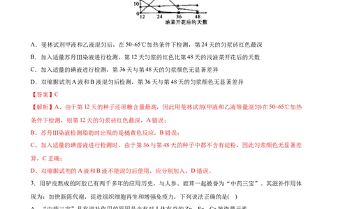 专题01细胞的结构与分子组成-2021年高考生物真题与模拟题分类训练（教师版含解析）_新高考复习资料_2023年新高考复习资料_一轮复习_2023年新高考大一轮复习讲义