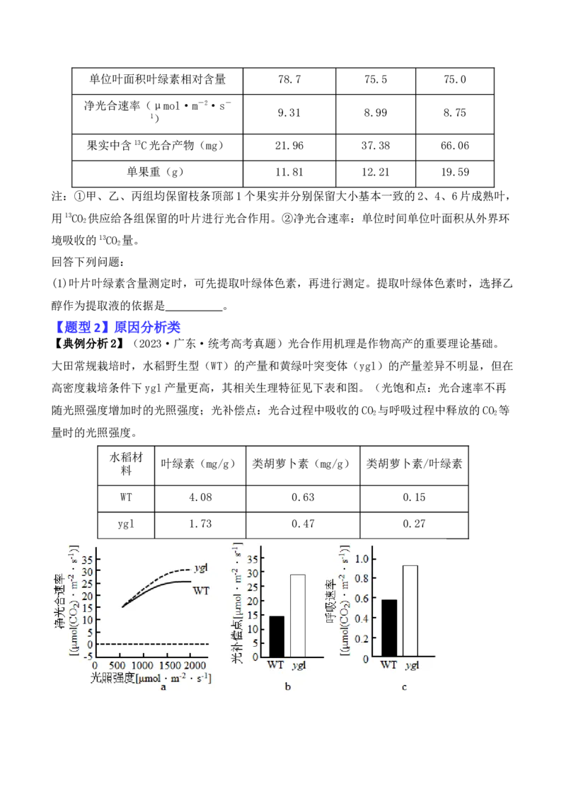 专题06细胞代谢（原卷版）_新高考复习资料_2024年新高考复习资料_二轮复习资料_2024年高考生物二轮热点题型归纳与变式演练（新高考通用）