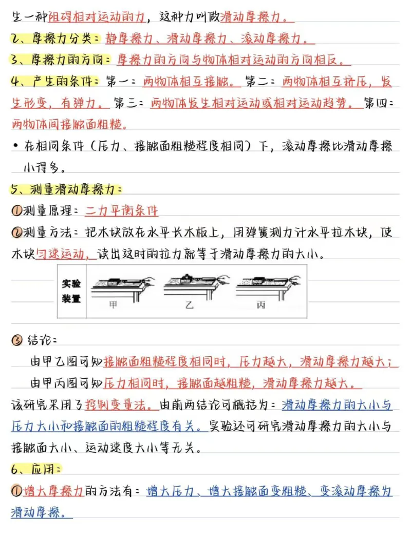 02.八年级物理（下册）核心考点（24页）_初物_人教版初中物理知识点总结（全3册）