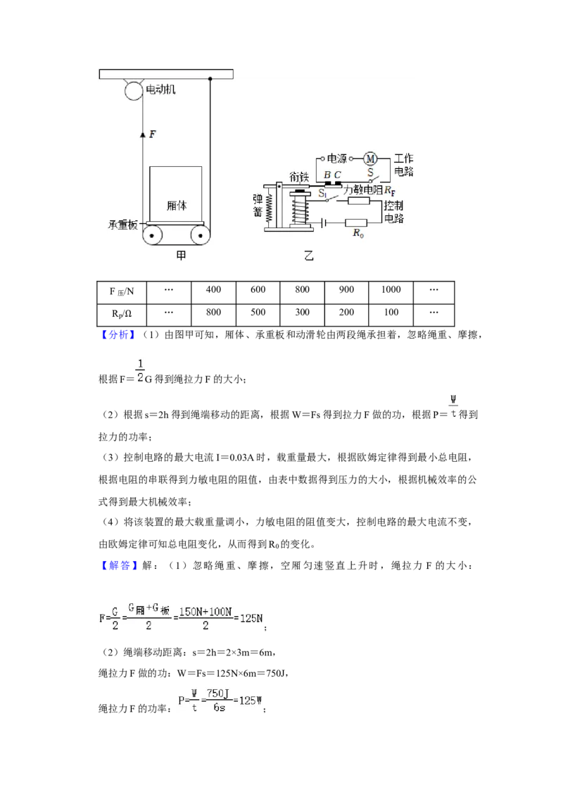 2023年福建省物理中考真题解析版_初物_八年级上下册+九年级全一册物理_八年级物理上册_全套教学资源_课件教案2_中考真题_2.近三年全国中考真题_2023年全国物理中考真题