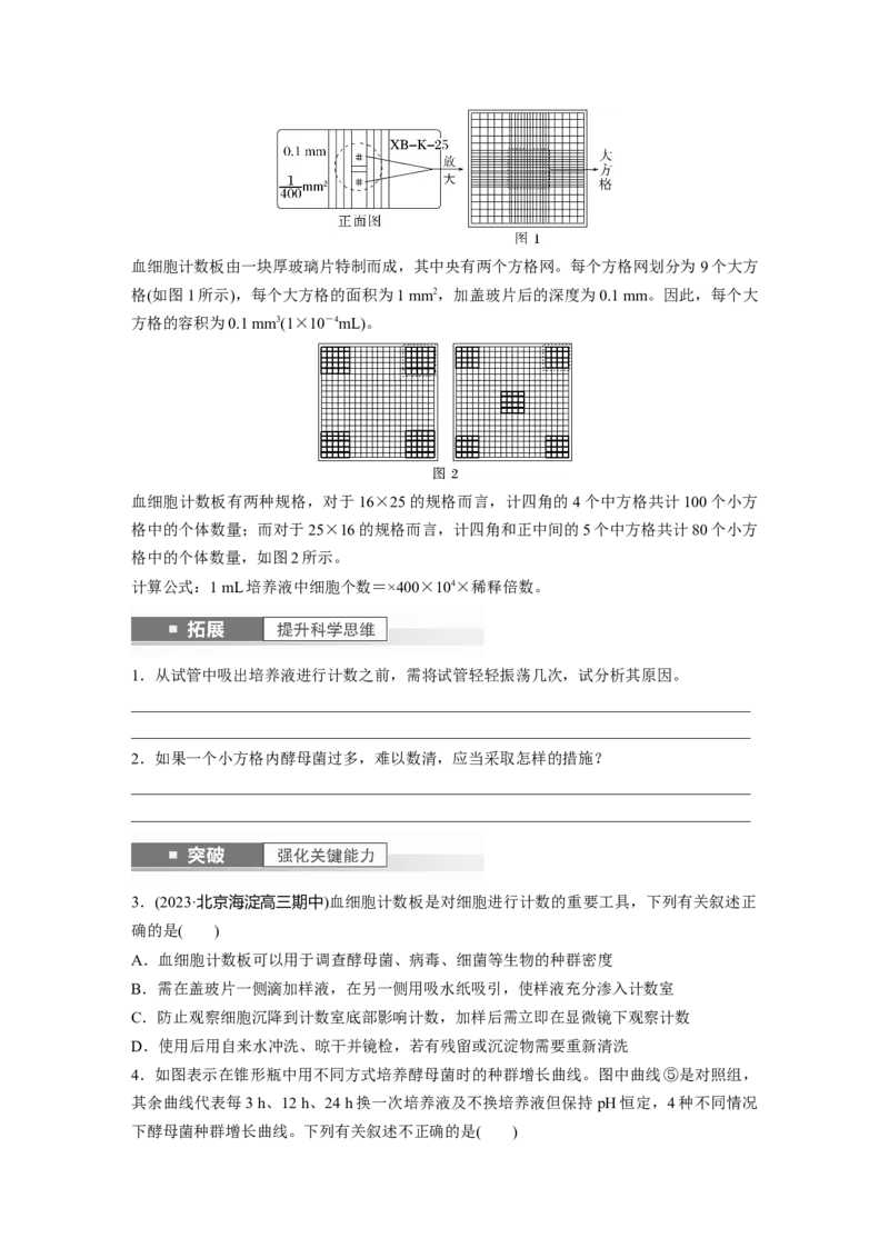 第9单元　第2课时　种群数量的变化及其影响因素_2024年新高考资料_1.2024一轮复习_2024年高考生物一轮复习讲义（新人教版）_学生版在此文件夹_大一轮复习讲义_第九单元　生物与环境