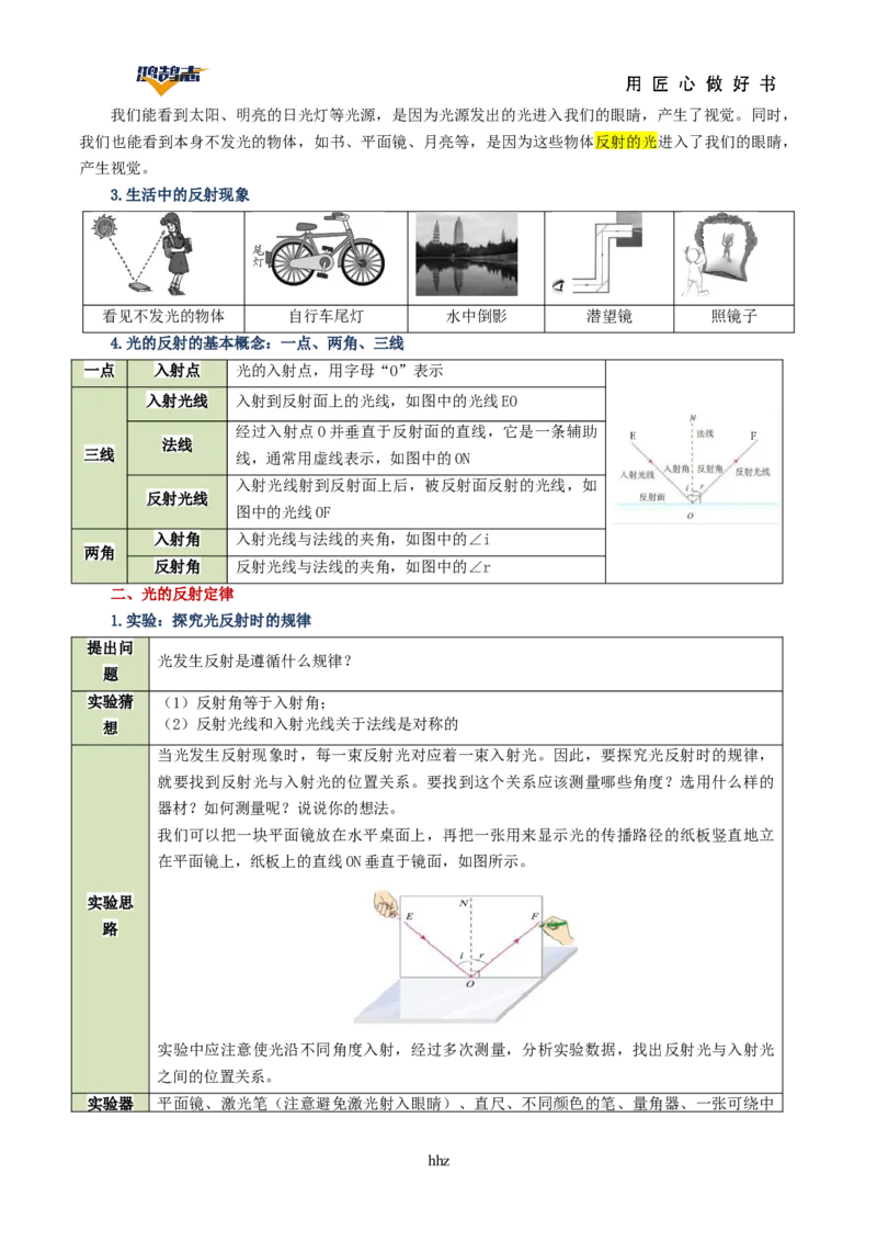 专题02光现象（讲义）（解析版）_8、物理总复习_《2025年中考复习讲义》物理