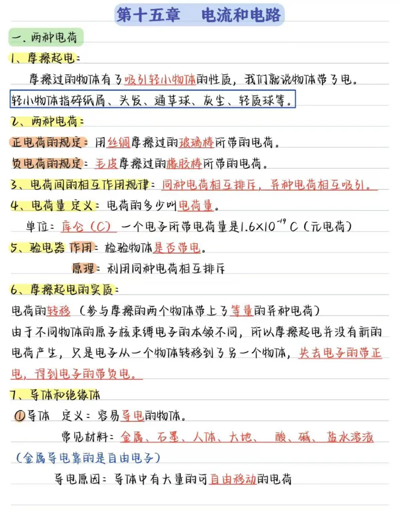 03.九年级物理（全册）核心考点（31页）_初物_人教版初中物理知识点总结（全3册）