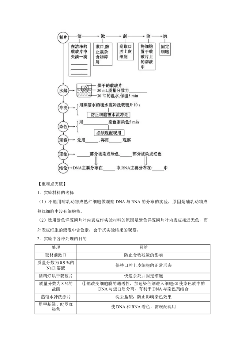 专题03蛋白质与核酸(学生版)_新高考复习资料_2023年新高考复习资料_二轮复习_增分要点2023高考生物二轮复习专题解读和分层训练291073137