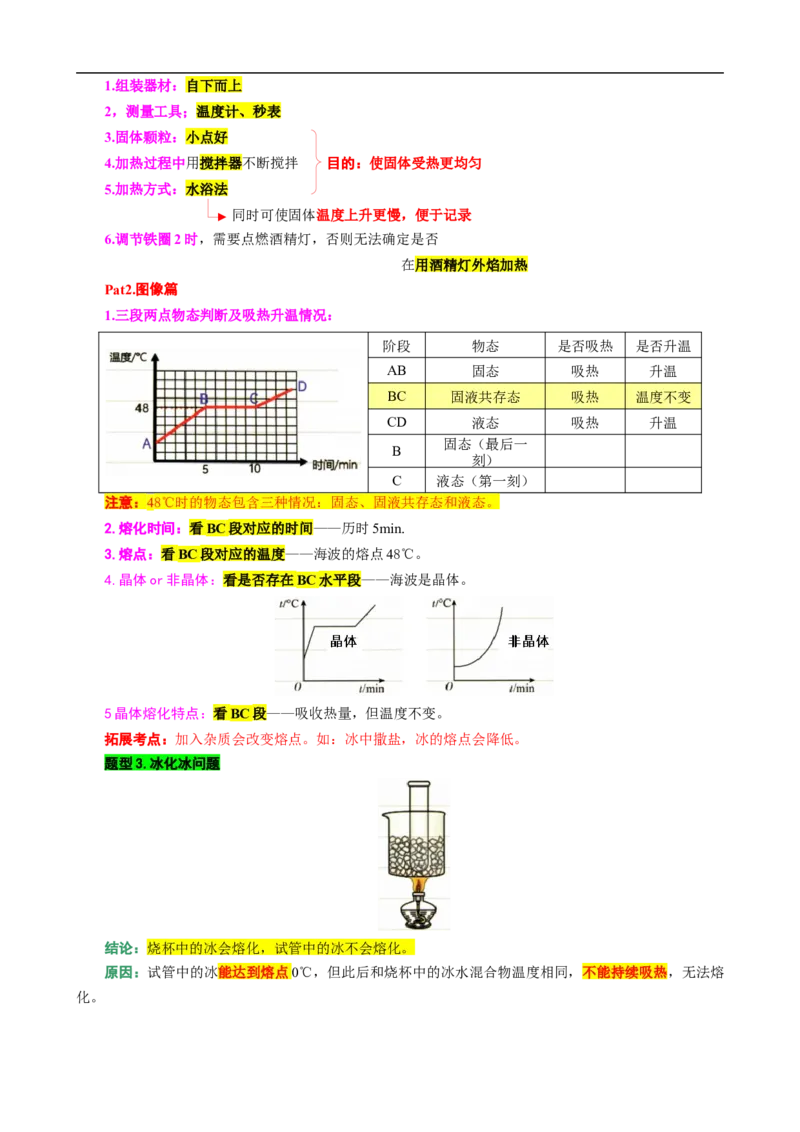 6.&ldquo;物态变化综合&rdquo;（一）_8、物理总复习_8.中考物理总复习_2024年中考复习资料_专项复习资料_2024年中考物理复习_重难点突破及题型归类